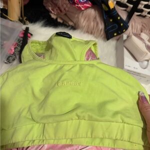 Freddy Bright Lime Sports Bra